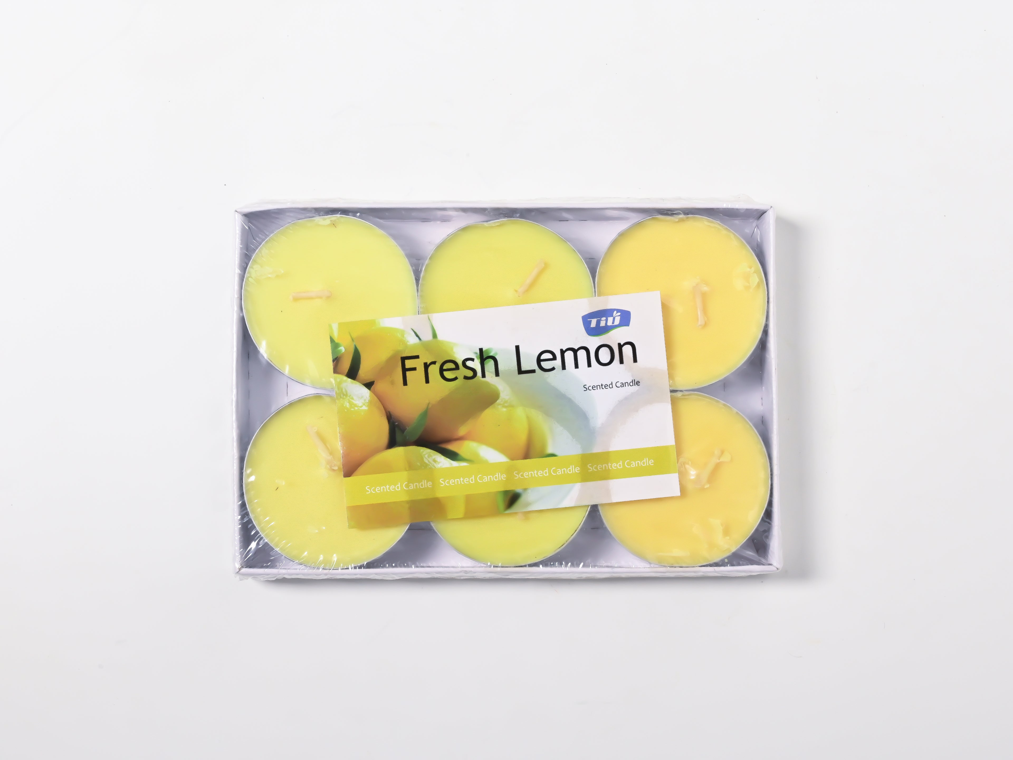 Six Glow Candle Set - 6 Mini Scented Candles Per Box