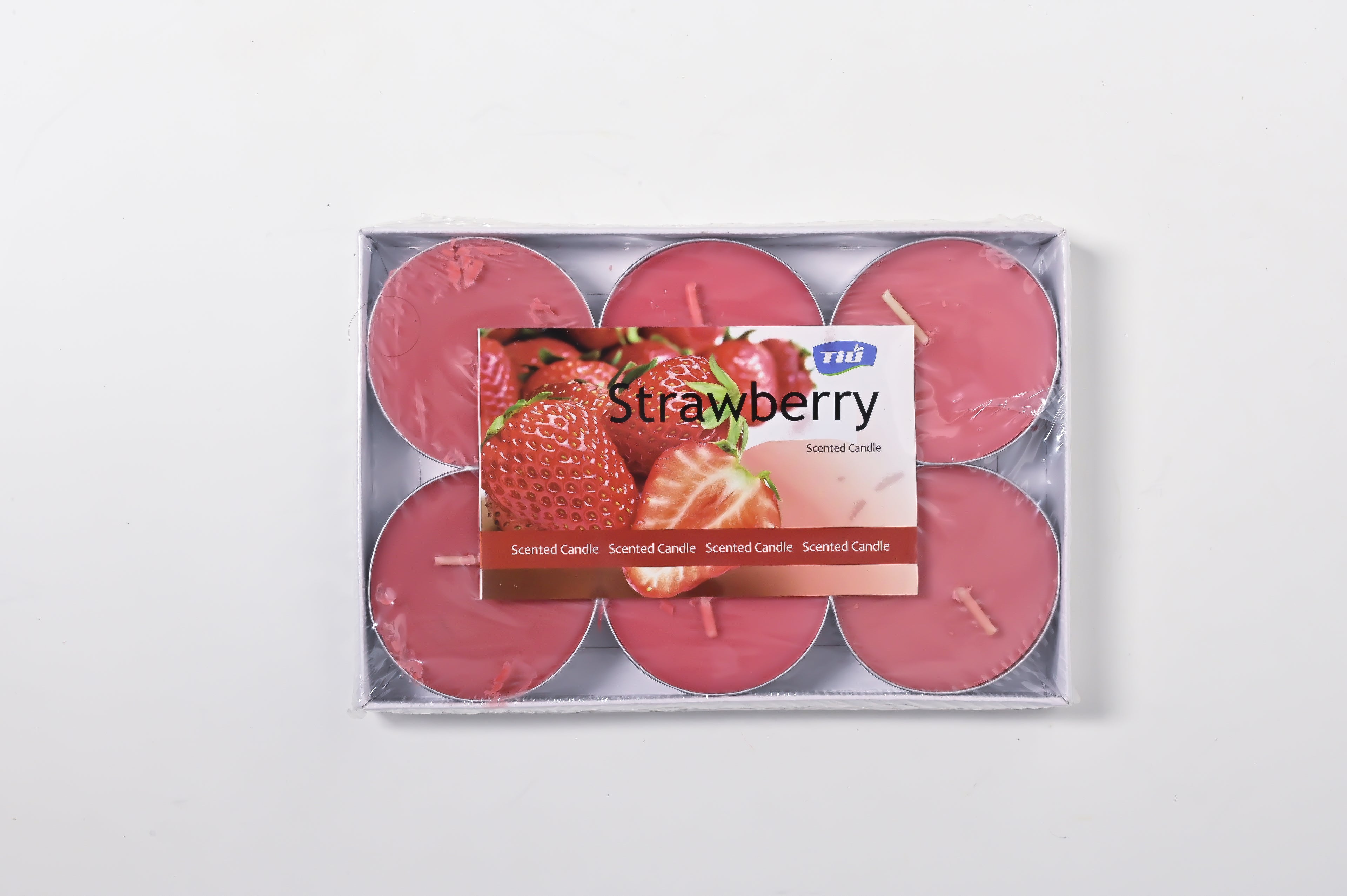 Six Glow Candle Set - 6 Mini Scented Candles Per Box