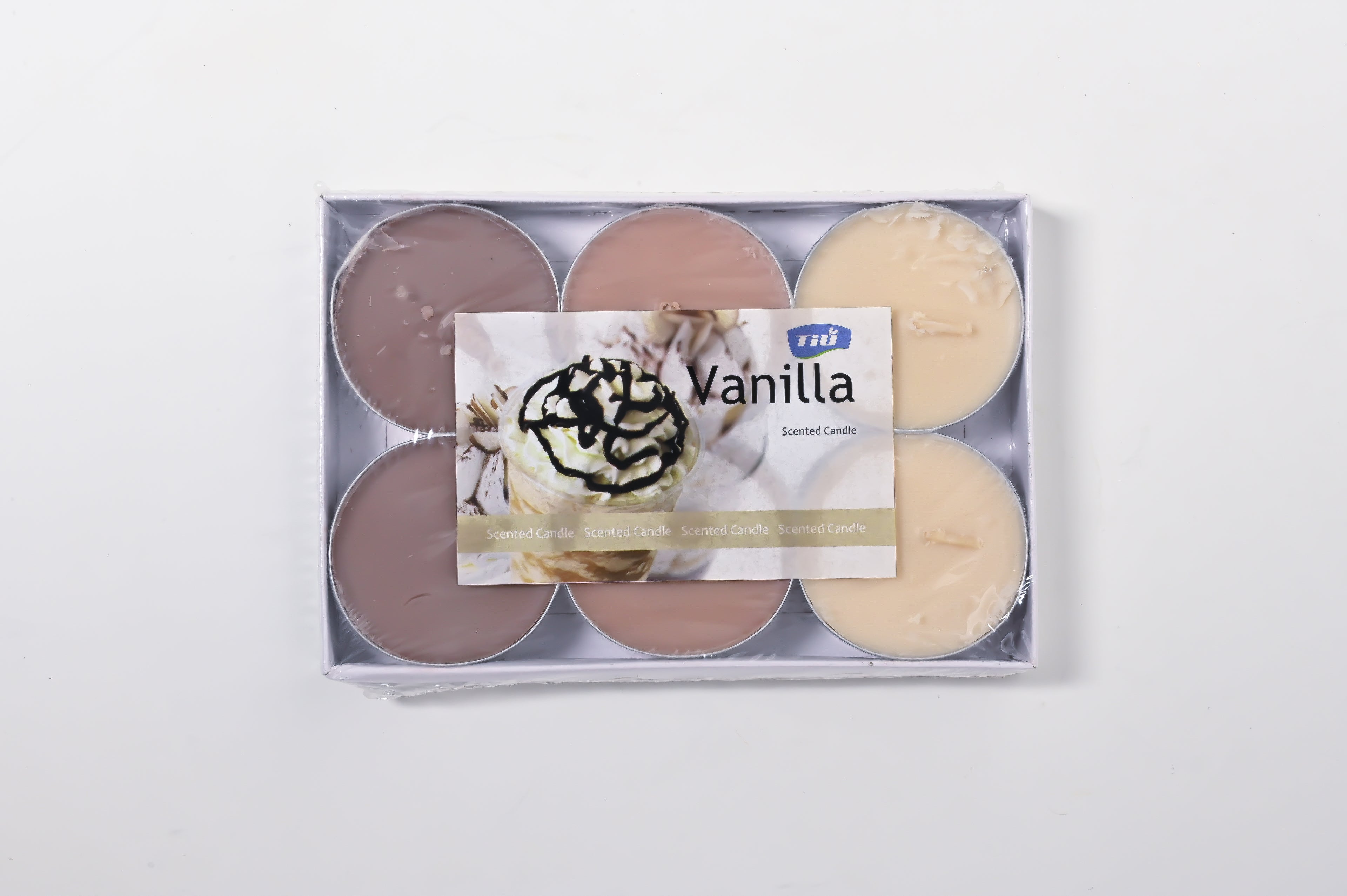 Six Glow Candle Set - 6 Mini Scented Candles Per Box