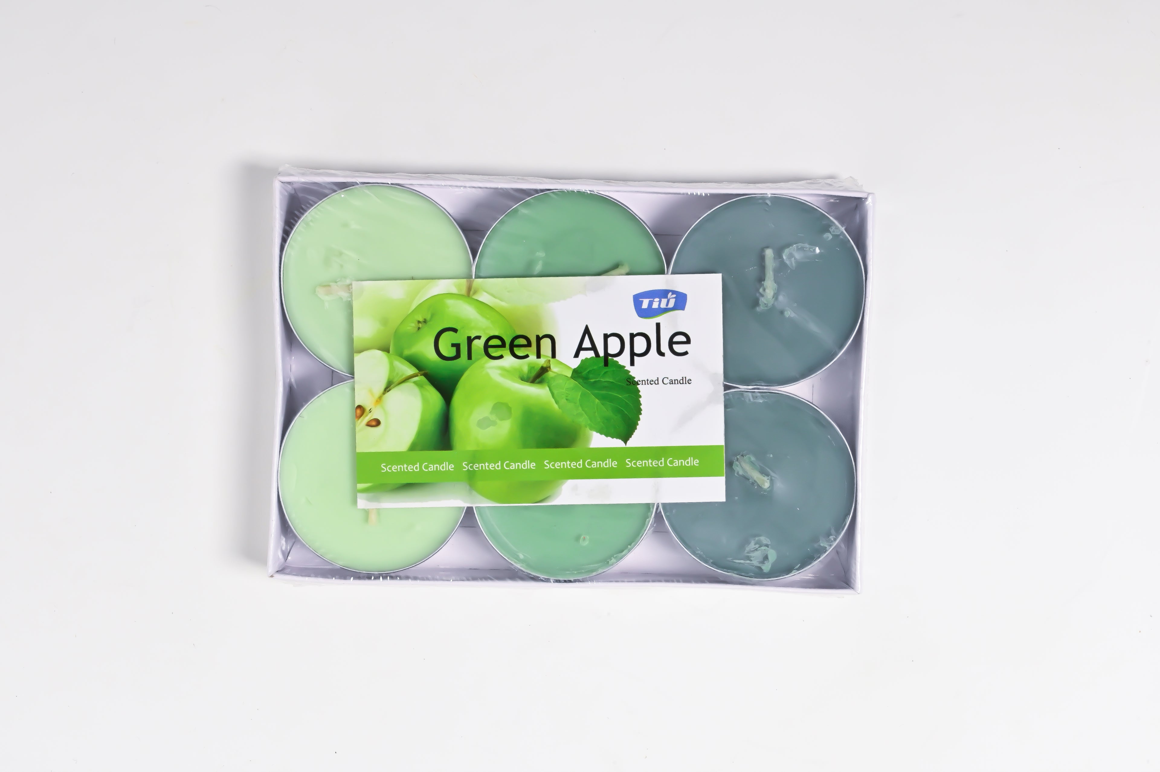 Six Glow Candle Set - 6 Mini Scented Candles Per Box